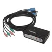  Kvm Switch Vga USB 1U-2PC+ Cable
