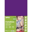 Cartón Púrpura A4 210 X 297mm 50fls