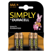 Pilas Duracell Simply AAA