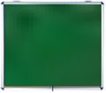 Vitrinas Interior 924x653mm Fieltro Articulada Arriba Enclore Verde