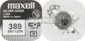 Pilas Maxell Micro SR1130W Mxl 389 1,55V