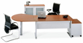 Mesas de Oficina C/ Gota D'água 800x650x760mm Aura