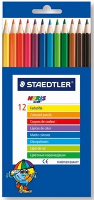 Lápices de Colores 17cm Noris Club Staedtler 12