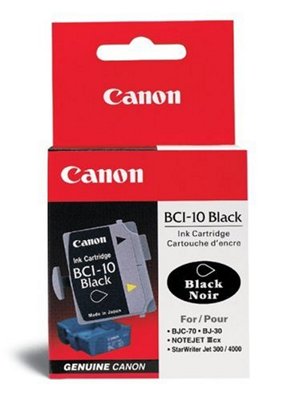 Cartuchos de Tinta Canon BCI-10 Negro