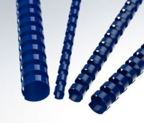 Canutillos de Plástico 6mm Azul 30 Hojas / 100u