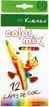 Lápices de Color 12 Colores 17cm Viarco Color Mix