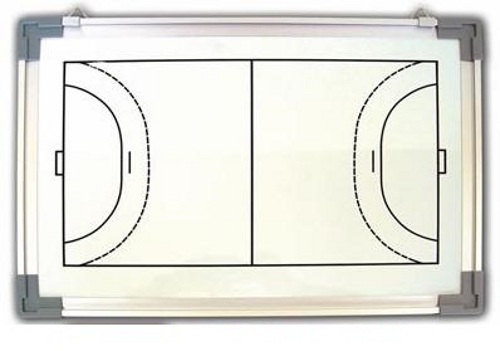 Pizarras Blancas Táctico Magnético 120x120cm Futsal Acero Vitrificado