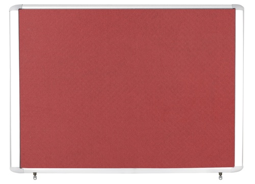 Vitrinas Exterior 978x673mm Feltro Resistente às Intempéries Mastervision Rojo