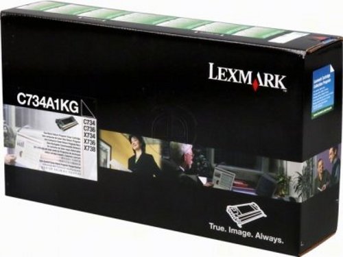 Tóner Lexmark Negro C734A1KG