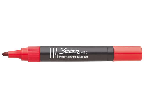 Marcadores Permanentes Sharpie M15 Rojo