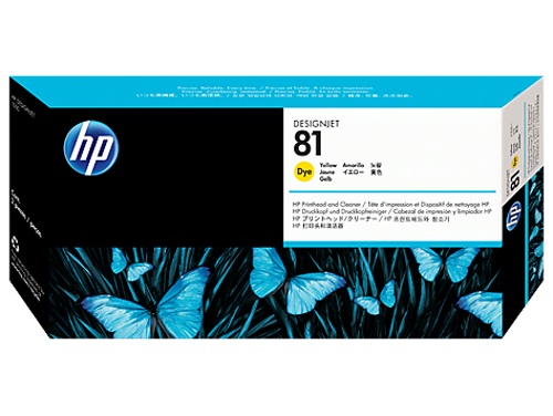 Cabezal de Impresión Y Limpieza HP Amarillo C4953A