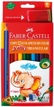 Lápices de Colores 17cm Faber Castell Ecolápis Jumbo 12