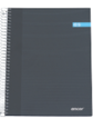 Cuaderno de Tapa Dura  A5  a Cuadros 120fls/70grs Azul Clássico Classic Stripes