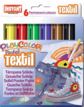 Témperas Sólidas Playcolor Textil Pocket 6 Unid