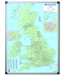 Plannings Mapa de Ventas Y Marketing de Las Islas Británicas 90x120cm