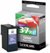 Cartucho de Tinta Lexmark Colores Programa de Retorno 18C2180E (37XL)