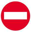 Etiquetas de Señalización Prohibido 114x114 mm Apli