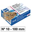 Gomas Elasticas N°10 100mm Caja 100gr