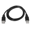  Cable USB 2.0, Tipo A/m-a/h, 1,0 M