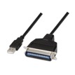 Convertidor de USB de La Impresora, Tipo a / M-CN36 (ieee 1284) / M, 1,5 M