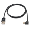  Cable Lightning Angular a USB 2.0, Lightning/m-usb A/m, 1M