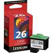 Cartucho de Tinta Lexmark Colores Alta Capacidad 10N0026 (26)