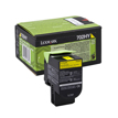 Toner Lexmark Programa de Devolución de Negro, Elevada Capacidade 70C2HK0