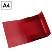 Carpeta Pp Plus A4 G/s Trasluc. Rojo