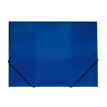 Carpeta Pp Plus A4 G/s Rayada Azul