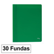 Carpeta Fundas Plus A4 Eco 30f Verde