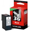 Cartucho de Tinta Lexmark Negro Programa de Retorno 18C2130E (36)