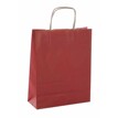 Bolsas de Papel Kraft Rojo 24x11x31mm Apli