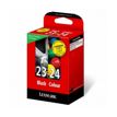 Cartucho de Tinta Lexmark Negro Y Colores 18C1419E (23 + 24)