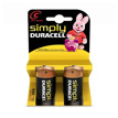 Pilas Duracell Simply C