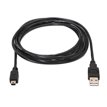  Cable USB 2.0, Tipo A/m-mini USB 5Pinos/M, 0.5 M