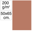 Cartulina Campus 50x65 180g Marron