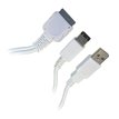  Cable Ipod a USB 2.0+Firewire, Ipod-usb A/M+1394A 6/M, 2.0 M