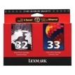 Cartucho de Tinta Lexmark Negro e Colores 80D2951E (32 - 33)