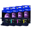 Cartucho de Tinta Brother Negro com 4 Colores LC1220VALP