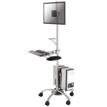 Soportes Monitor de Piso 10 - 24" FPMA-MOBILE1800 Newstar