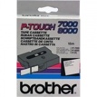 Cintas Brother Laminado Blanco/rojo 12 mm X 15 M