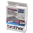 Cintas Brother Laminado Blanco/negro 18 mm X 15 M