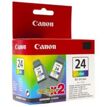 Cartuchos de Tinta Canon BCI-24CTP Colores