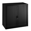 Armarios Puertas Persiana 800x800x420mm Negro