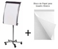 Pizarras Blancas Móvil 70x103,5cm Flip Chart + Bloc de Hojas ( Caballete / Ruedas )