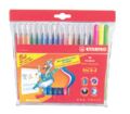 Marcadores Pack 10 + 2 Fluorescente Stabilo Trio Az