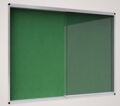 Vitrinas Interior 926x967mm Feltro Exhibit Verde