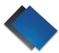 Tapas Polipropileno 500 Microns 100 Unid Azul