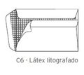 Sobres C6 Látex Litografico 114x162mm 90Gr