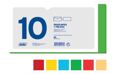 Paquetes de 10 Env. + 10 Tarjetas Azul Pacifico B6 120x176mm